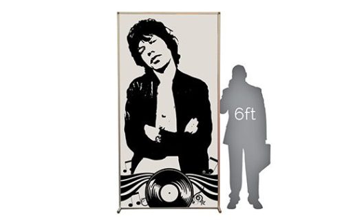 Lit Silhouette Wall, Jagger