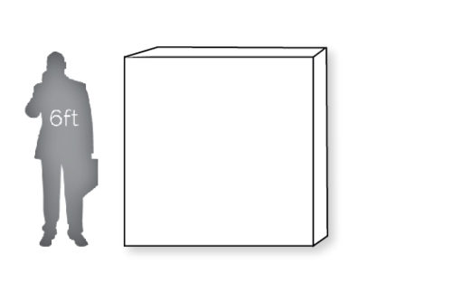 GeoForm Wall 6x6x2