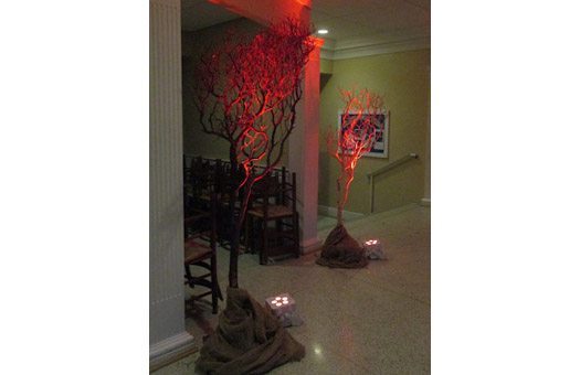 Manzianti Tree Elegant Halloween Up Light Large