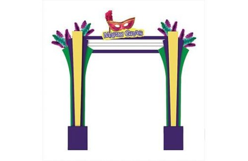 Mardi Gras Marquee Entranceway