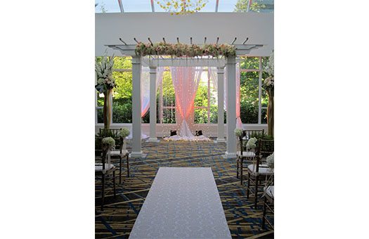 Pergola Wedding Richmond Virginia DC Maryland event canopy rental white party supplies floral arch rental