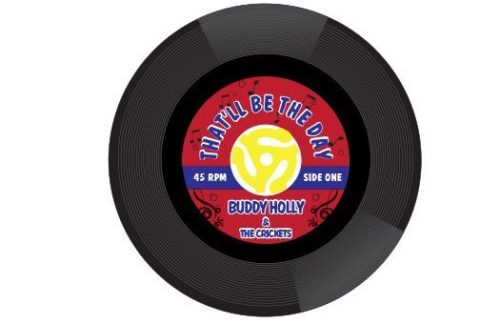 45 Record, Buddy Holly-4ft
