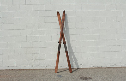 Cross Country Skis, wood