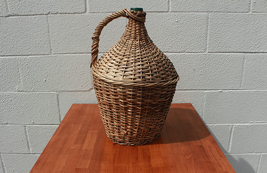 Prop Wine Bottle in Rattan Large IMG 5406 large