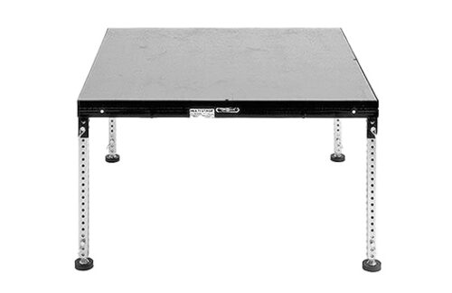 Stage Deck, 4'x4' with Carpeted Deck