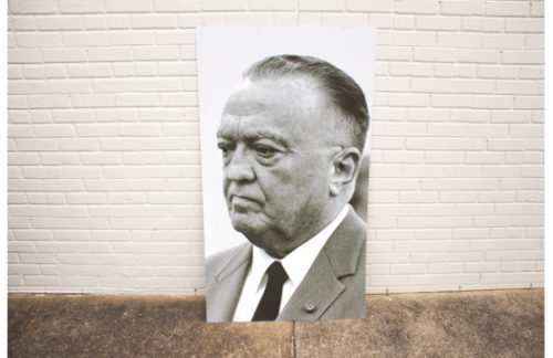 B&W Portrait, J Edgar Hoover