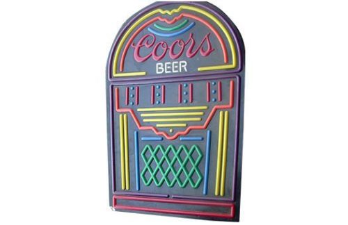 Lit Coors Sign