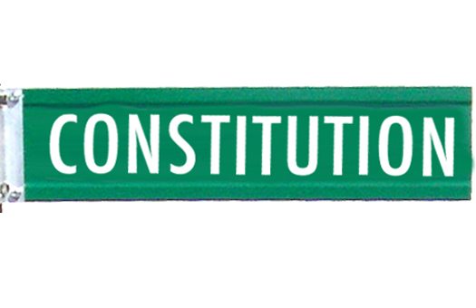 Signs DC street constitution event decor rentals Large