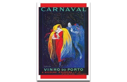 French Lithograph, Carnaval