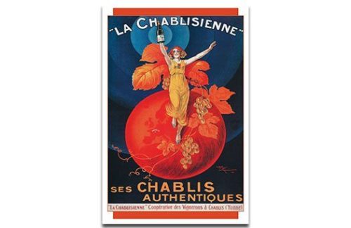 French Lithograph, La Chablisienne