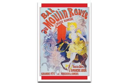 French Lithograph,  Moulin Rouge