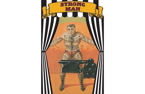Side Show Banner/Sign, "Strong Man"