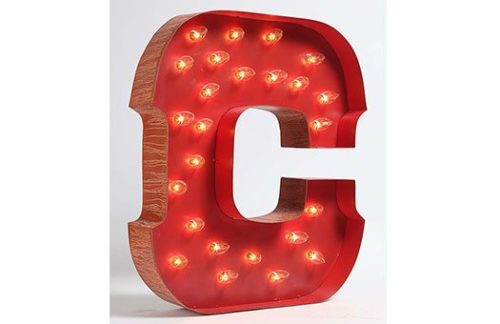 Carousel Shadow Box Letter "C"
