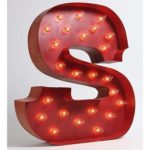 Signs carousel light up S Large