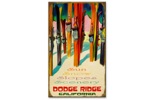 Ski Baldy Vintage Sign