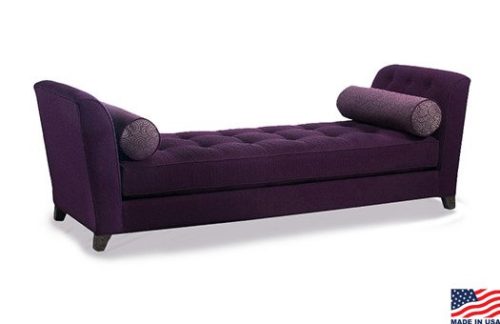 Two Arm Lounge Chair | Opulent Purple 7.3ft
