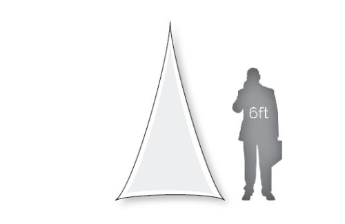 Spandex Isosceles Triangle