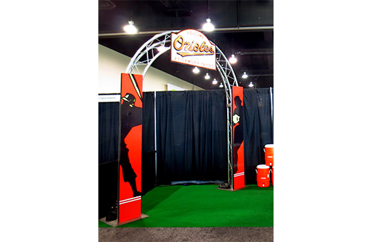 SportsTailgate Entrances Baseball silhouettes Props SignsLetters Gala Reception Fundraiser Large