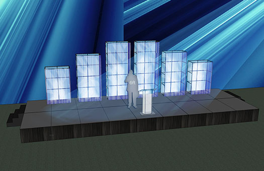 StageSets shadowbox sheer 6 8 10ft NOVA Large