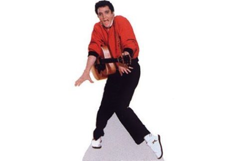 Statue; Elvis Cutout