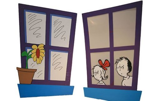 Dr. Seuss Window-Pair