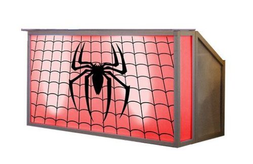Lit Bar w/ Spiderman Logo