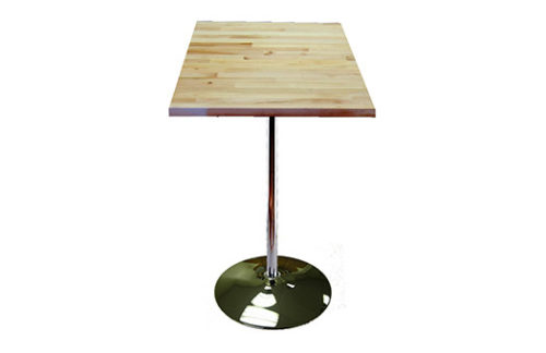 Butcher Block Cocktail High with Natural Stain