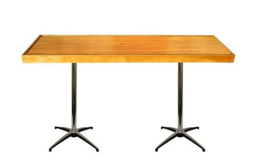 Natural Knotty Pine Communal Table