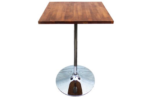 Tables butcher block chestnut stain cocktail high Large