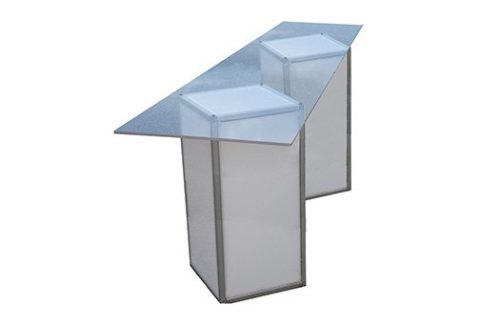 Acrylic Communal Table Acrylic Table Weddings Richmond DC Virginia Maryland