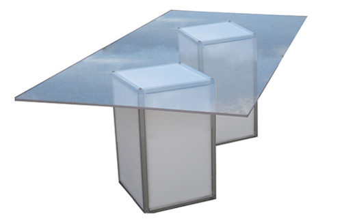 Acrylic Dinner Table Acrylic Table Weddings Richmond DC Virginia Maryland