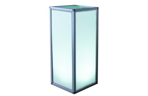 Lit Cocktail High with Frosted Acrylic Sides