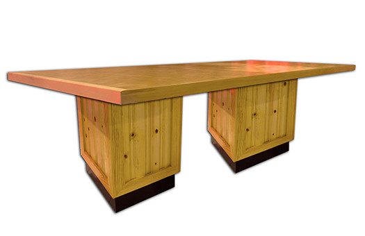 Tables knotty pine dining Large