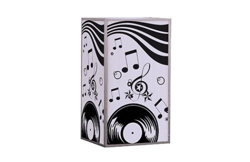 Lit Aluminum Pedestal w/ Rock N Roll sides