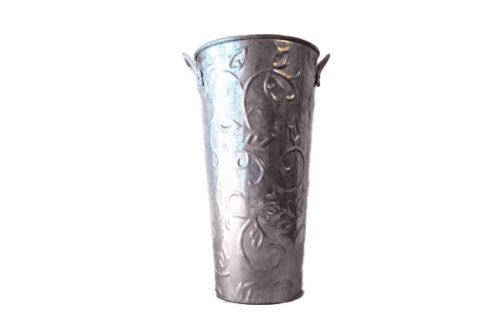French Tin Vase