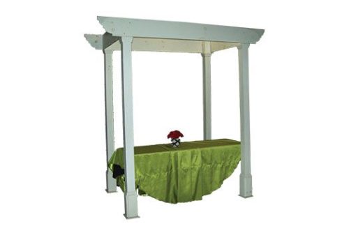 Arbor trellis wedding Richmond DC Virginia Maryland white party supplies event canopy rentals events rentals special event rentals