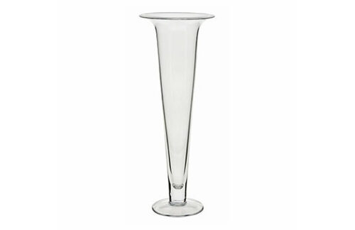 Trumpet Vase, Glass Only
