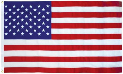 USA Nylon 3'x5' Standard Flag
