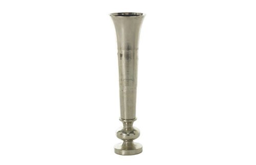 Vera Vase, 24", Silver