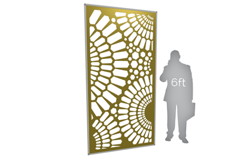 CAD Cut Wall, Gears