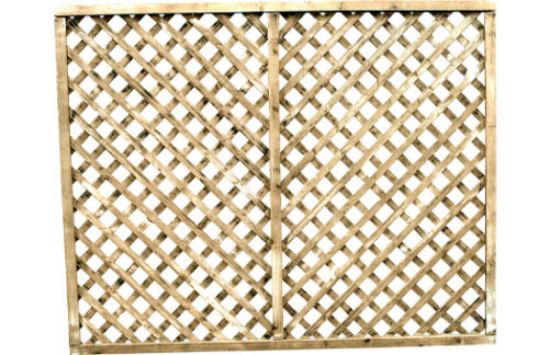 Weathered Lattice Screen