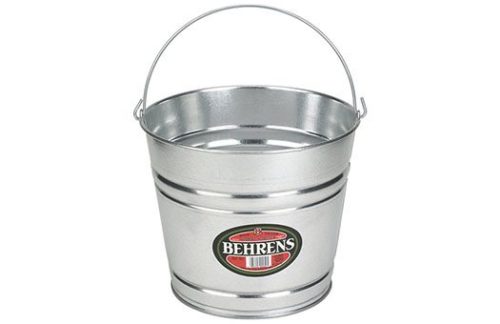 Galvanized Metal Bucket 10 Quarts