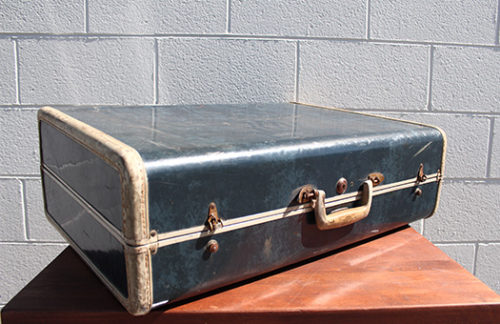 Vintage Black Case w/ White Trim