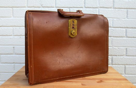 accessories luggage brown satchel large