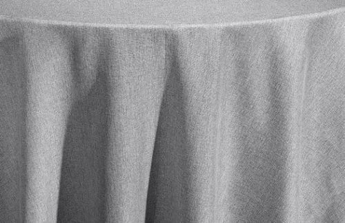 108" Round, Alkaline Silver