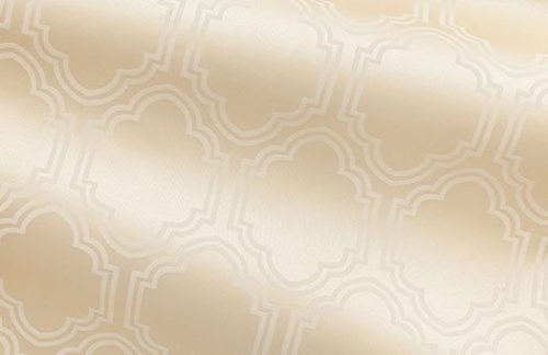132" Round, Ava Jacquard Ivory