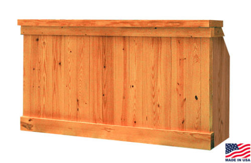 Knotty Pine Bar, 8ft Single