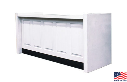 Raised Panel Bar, 8' Single Section
