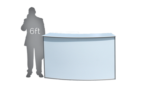 Curved Lit Bar