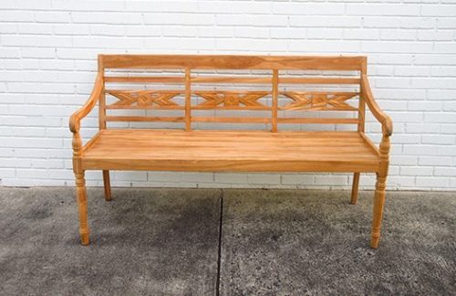 Decorative Teak Bench